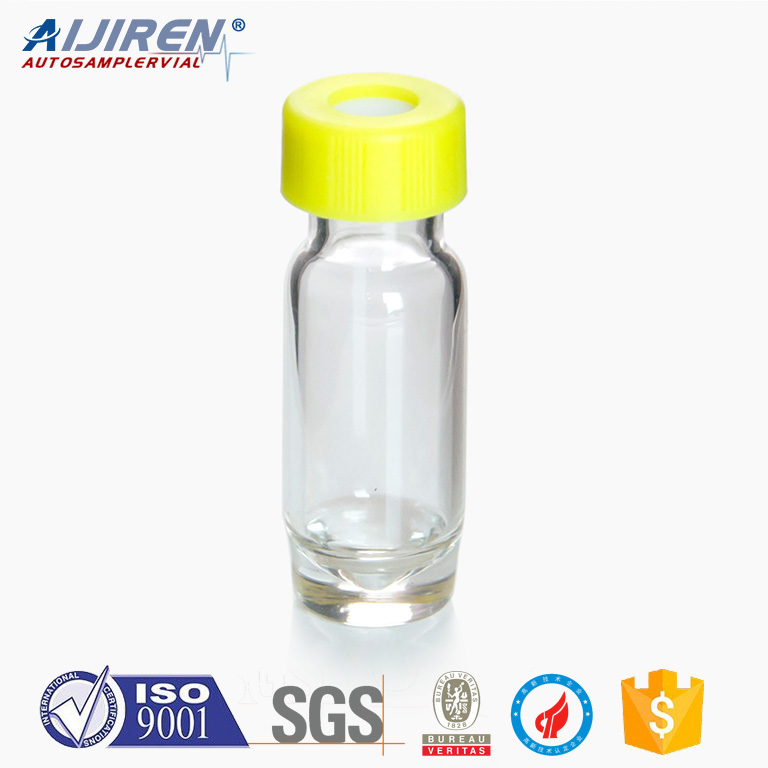 borosil 2ml 9mm Screw thread vials with writing space for HPLC